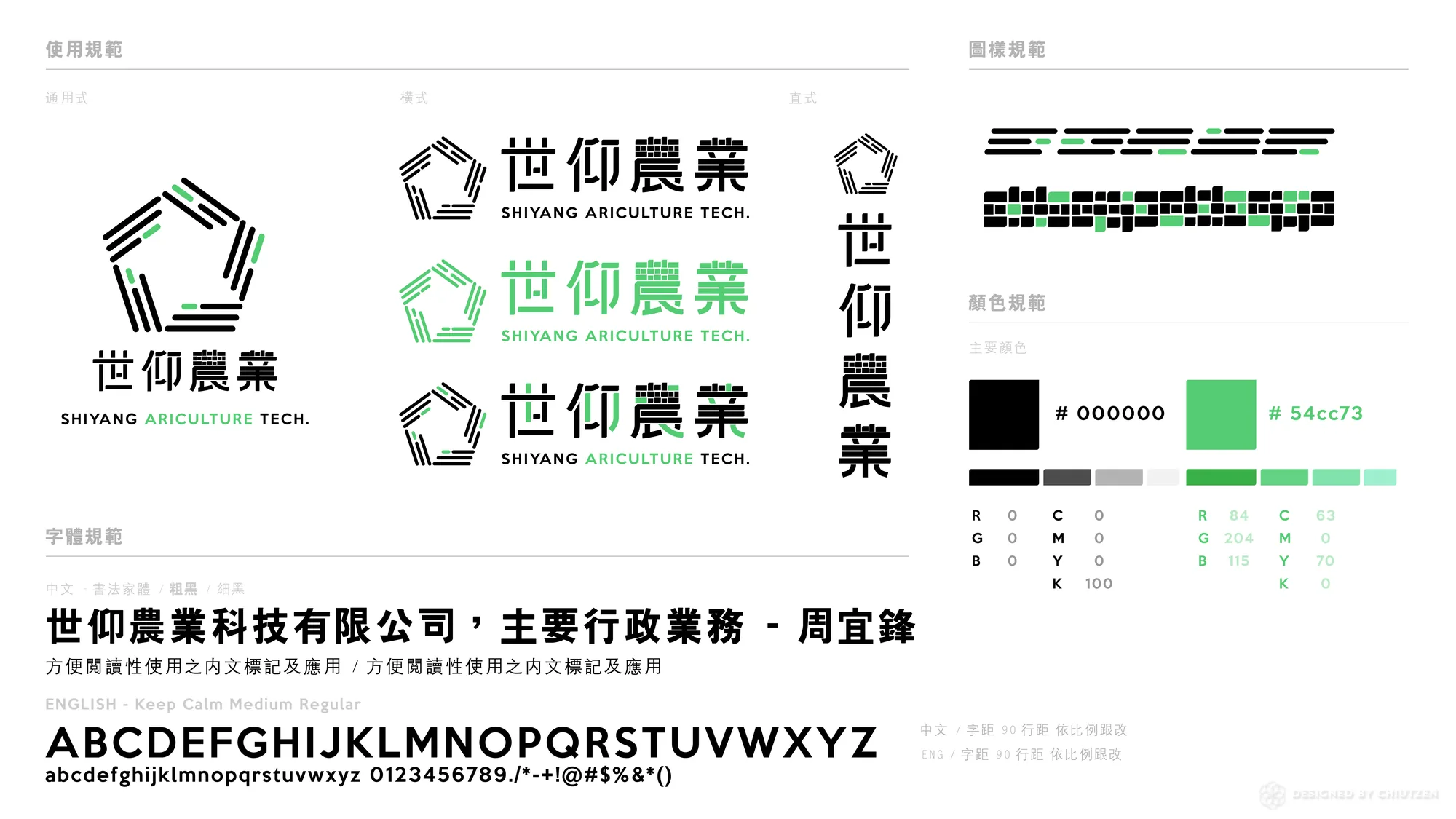 標誌選集｜世仰農業識別規範